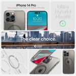 Spigen iPhone 14 Pro case with MagSafe - Clear Graphite