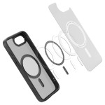 Spigen iPhone 16e case with MagSafe - Frost Black