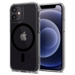 Spigen iPhone 12/12 Pro case with MagSafe - Clear Black