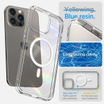 Spigen iPhone 14 Pro Max case with MagSafe - Clear White