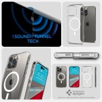 Spigen iPhone 14 Pro Max case with MagSafe - Clear White