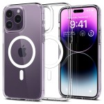 Spigen iPhone 14 Pro Max case with MagSafe - Clear White