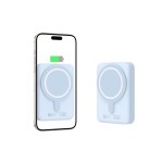 Tech-Protect MagSafe 10000maH Power Bank with Wireless Charging - Blue