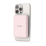 Tech-Protect MagSafe 10000maH Power Bank with Wireless Charging - Pink