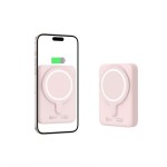 Tech-Protect MagSafe 10000maH Power Bank with Wireless Charging - Pink
