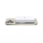 Tech-Protect MagSafe 10000maH Power Bank with Wireless Charging - White