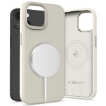 Tech-Protect Silicone Pure MagSafe iPhone 15 case - Cosmic Latte
