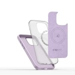 Tech-Protect Silicone Pure MagSafe iPhone 15 Pro case - Mauve