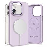 Tech-Protect Silicone Pure MagSafe iPhone 15 Pro Max case - Mauve