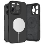 Tech-Protect Liquid Silicone MagSafe iPhone 16 Pro Max case - Black