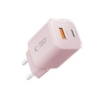 Tech-Protect 33W USB-C / USB-A charger - Pink