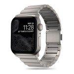 44/45/46/49mm Tech-Protect Steel band - Natural Titanium