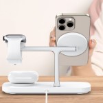 Tech-Protect 3in1 15W MagSafe lādētājs - White
