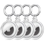 Tech-Protect Apple AirTag case - Clear (4x Pack)
