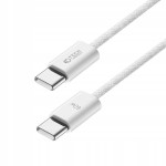 Tech-Protect USB-C / USB-C 60W 1m charging cable - White
