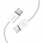 Tech-Protect USB-C / USB-C 60W 1m charging cable - White