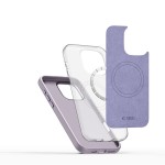 Tech-Protect Silicone Pure MagSafe iPhone 16 Pro Max case - Mauve