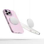 Tech-Protect Silicone Pure MagSafe iPhone 16 Pro Max case - Pink Pearl