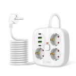 Tech-Protect PCL3X4 Smart Power Socket - White