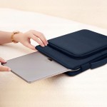 Tech-Protect Basic Neoprene Case for MacBook 13" / 14" - Navy Blue