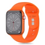 44/45/46/49mm Tech-Protect Silicone band - Bright Orange