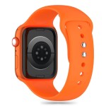 44/45/46/49mm Tech-Protect Silicone band - Bright Orange