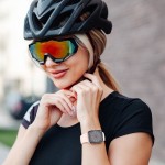 44/45/46/49mm Tech-Protect Silicone band - Bright Orange