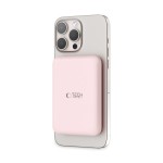 Tech-Protect MagSafe 5000maH Power Bank with Wireless Charging - Pink