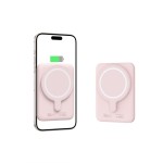 Tech-Protect MagSafe 5000maH Power Bank with Wireless Charging - Pink