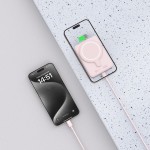 Tech-Protect MagSafe 5000maH Power Bank with Wireless Charging - Pink