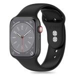 40/41/42mm Tech-Protect Silicone band - Black