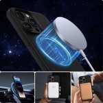 Tech-Protect iPhone 15 Pro Silicone Case with MagSafe - Matte Black