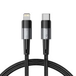 Tech-Protect USB-C / Lightning 1m charging cable - Black