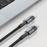 Tech-Protect USB-C / USB-C 60W 1m charging cable - Black