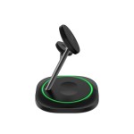 Tech-Protect 3in1 A8 15W MagSafe lādētājs - Black
