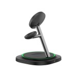 Tech-Protect 3in1 A8 15W MagSafe lādētājs - Black