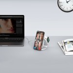 Tech-Protect 3in1 15W-A24 MagSafe salokāms lādētājs - Gray