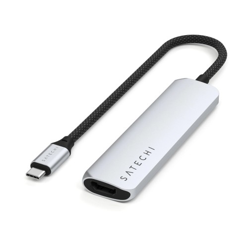Satechi Type-C 4-in-1 Slim Multiport 4K adapter - Silver