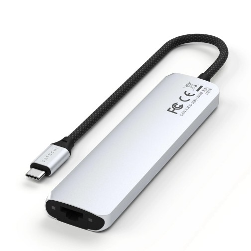 Satechi Type-C 7-in-1 Ethernet adapteris - Silver