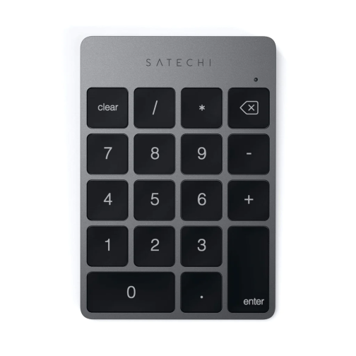 Satechi Rechargeable Bluetooth Numeric Keypad - Space Gray