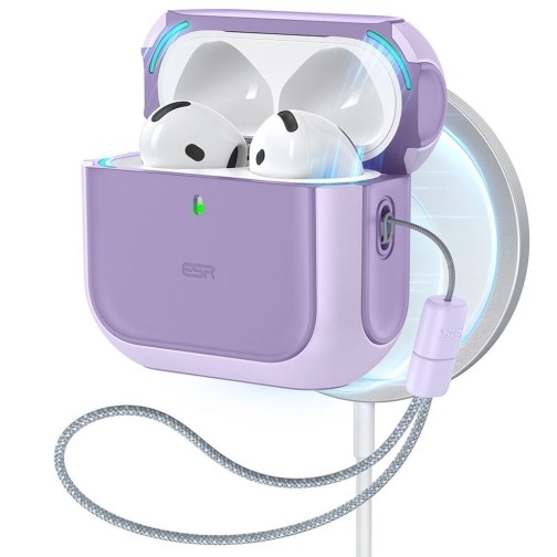ESR Orbit HaloLock Apple AirPods 4 case - Purple