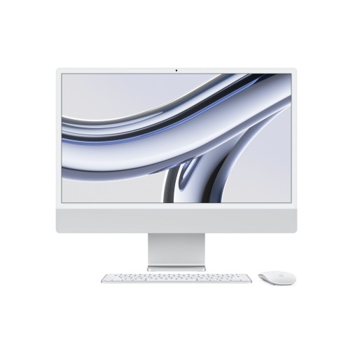 iMac 24" 4.5K Retina, M3 8C CPU, 16GB, 512GB SSD, 8C GPU, Mac OS, Silver, Magic Keyboard Touch ID and Numeric Keypad