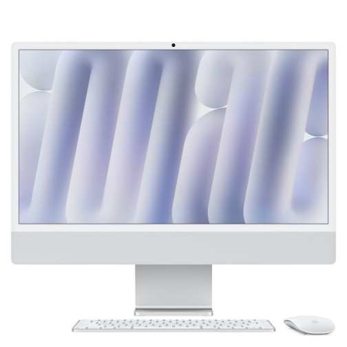 iMac 24" 4.5K Retina, M4 8C CPU, 16GB, 256GB SSD, 8C GPU, Mac OS, Silver
