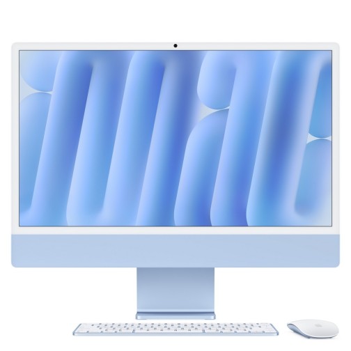 iMac 24" 4.5K Retina, M4 10C CPU, 16GB, 256GB SSD, 10C GPU, Mac OS, Blue