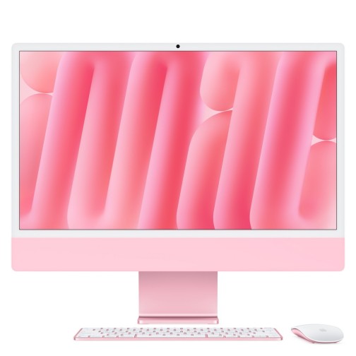 iMac 24" 4.5K Retina, M4 10C CPU, 16GB, 256GB SSD, 10C GPU, Mac OS, Pink