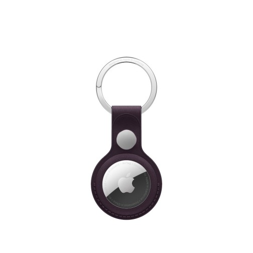 Apple AirTag FineWoven Keychain - Blackberry