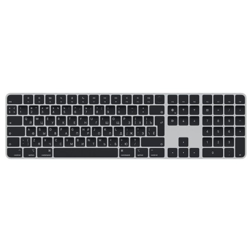 Apple Magic Wireless Keyboard with numbers and Touch ID - Black (RUS)