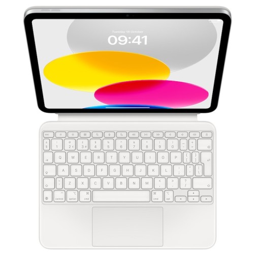 Apple Magic Keyboard Folio - Case with Trackpad for iPad (from 2022) - White