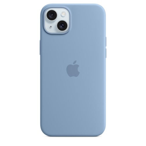 iPhone 15 Plus Silicone Case with MagSafe - Winter Blue