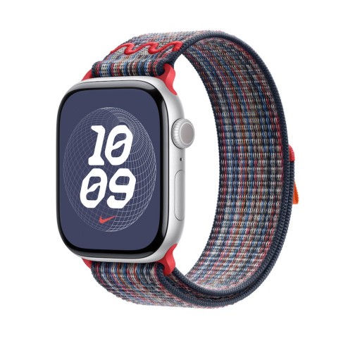 46mm Blue/Red Nike Sport Loop